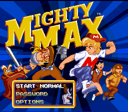 Adventures of Mighty Max screenshot 2 for Super Nintendo